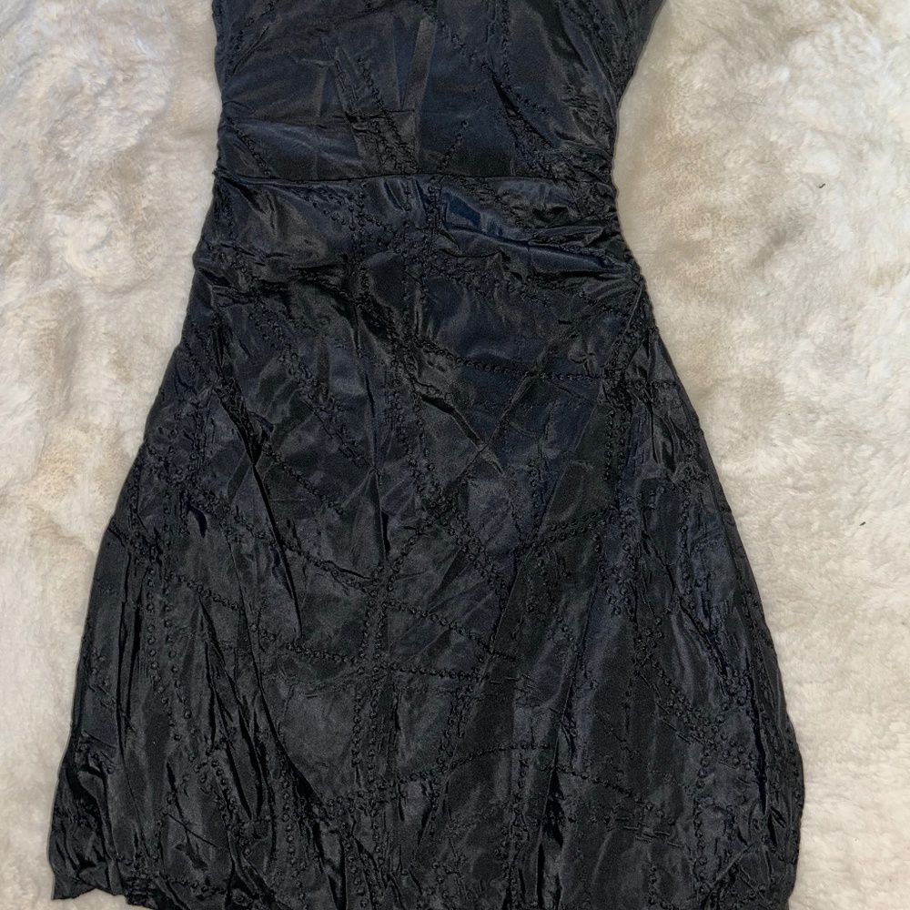 Kay Unger Black Cocktail Party Dress. Size 4.